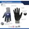 Ge Coated Gloves, Nitrile, Gray, M 1 PR GG244LC - alternate 2